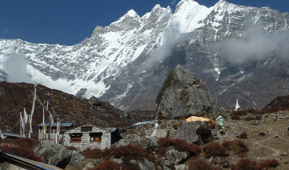 Village au pied du massif du Langtang, Népal. - Vallée du Langtang et lacs sacrés de Gosainkund - 4