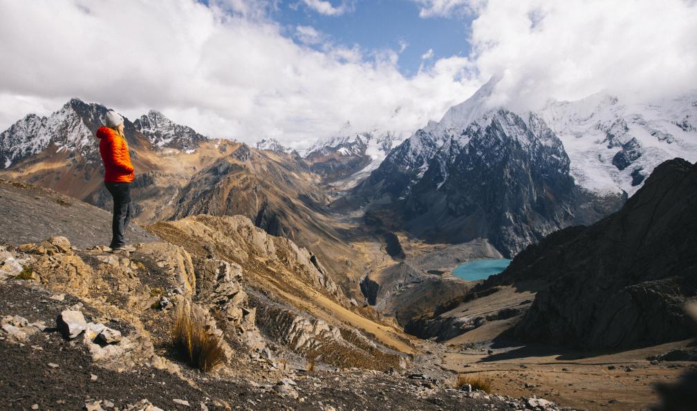 Clara Ferrand -  San antonio pass, Pérou -  Le tour de Huayhuash  - 2