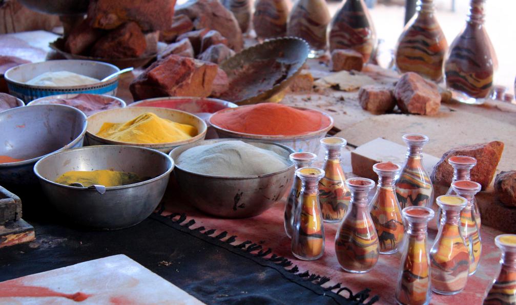 Gramusset - Maureen - Souk, marché couvert des pays arabes, et atelier de sable à Petra, Jordanie - Pétra & Wadi Rum: duo d'Orient - 3