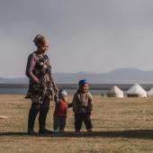kirghizstan en famille