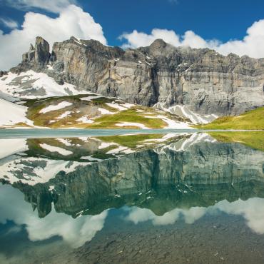 Voyage en Haute Montagne - Alpes francaises tour des fiz et aiguilles rouges face au mont blanc