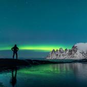 aurores boréales alpes de lyngen et senja