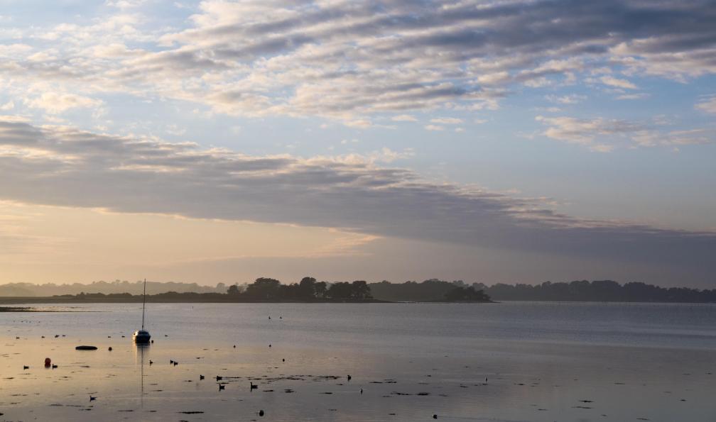 piccaya -  Istock -  Bateau amarré dans le golf du Morbihan, île de Conleau;France - Le tour du Golfe du Morbihan - 3
