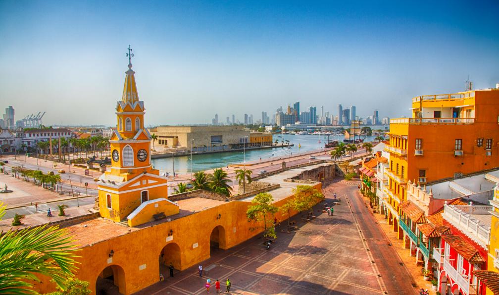 Istock -  Entrée de la tour de l'Horloge, Carthagène des Indes, Colombie. - Périple colombien - 2