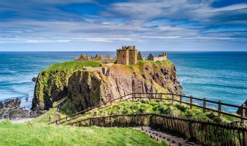 Stefan - Adobe stock - Les ruines du château de Dunnottar, Ecosse, Royaume-Uni
 - De la mythique North Coast 500 aux îles Shetland - 8
