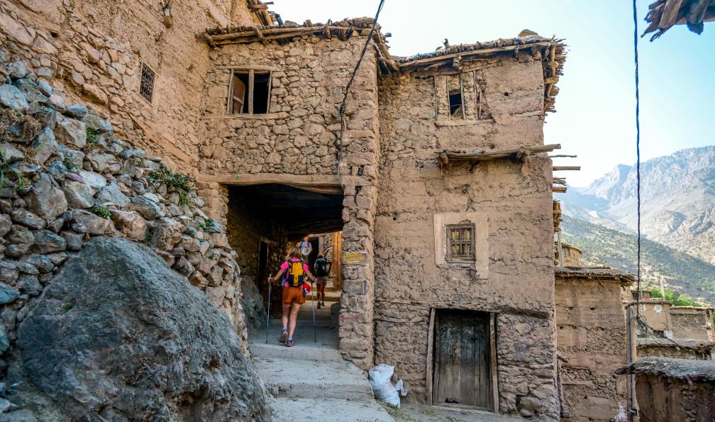 Fabre - Isabelle - Le village de Tizi Oussem, Toubkal, Maroc - Objectif Toubkal - 7