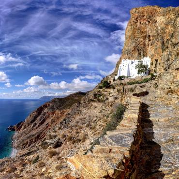 Trek - Grèce : Naxos et Amorgos, les Cyclades en bleu et blanc