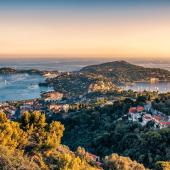 la côte d'azur de menton à nice avec mon chien