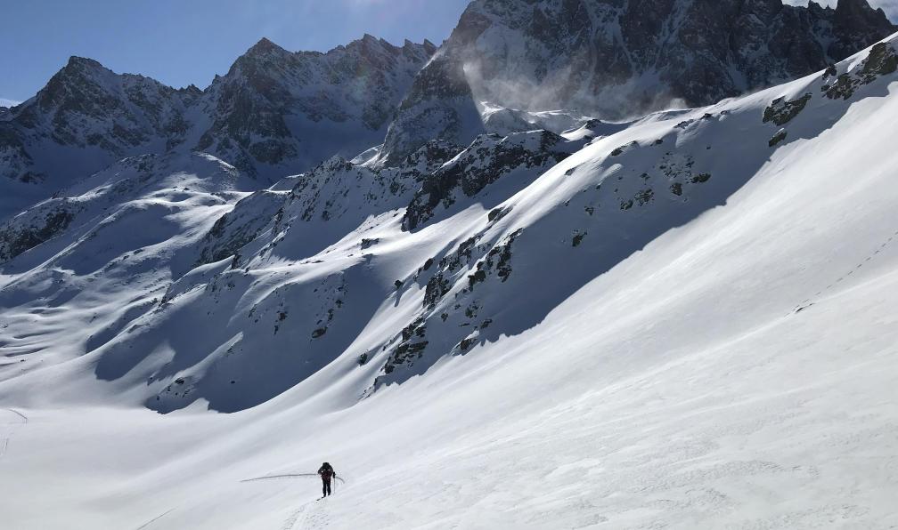 Bonhomme - Paul - Skieur en Ubaye dans le vallon de Mary, Alpes, France - Apprendre à faire sa trace avec Paul Bonhomme  - 5