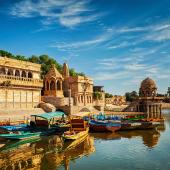 rajasthan : les palais, désert du thar et bénarès