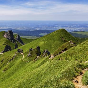 randonnée massif central