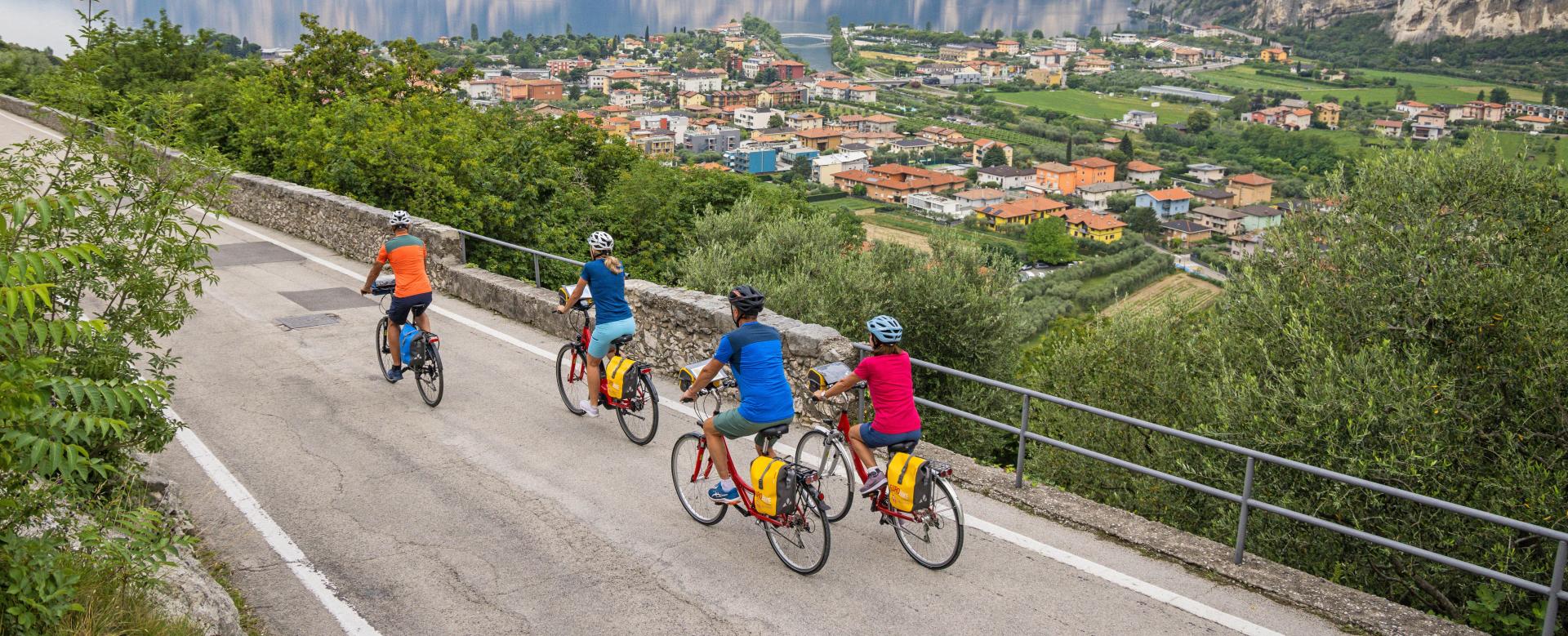 Le tour du lac de Garde à vélo