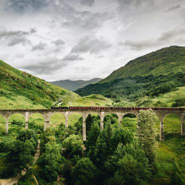 ecosse en train