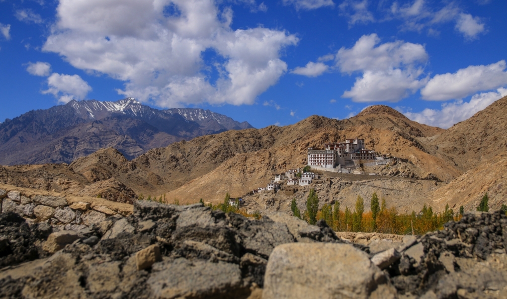 Broust -  Guillaume -  Monastère Tiksey, Inde du nord, Himalaya. - Markha, Kang Yatse et lac Tso Moriri - 4