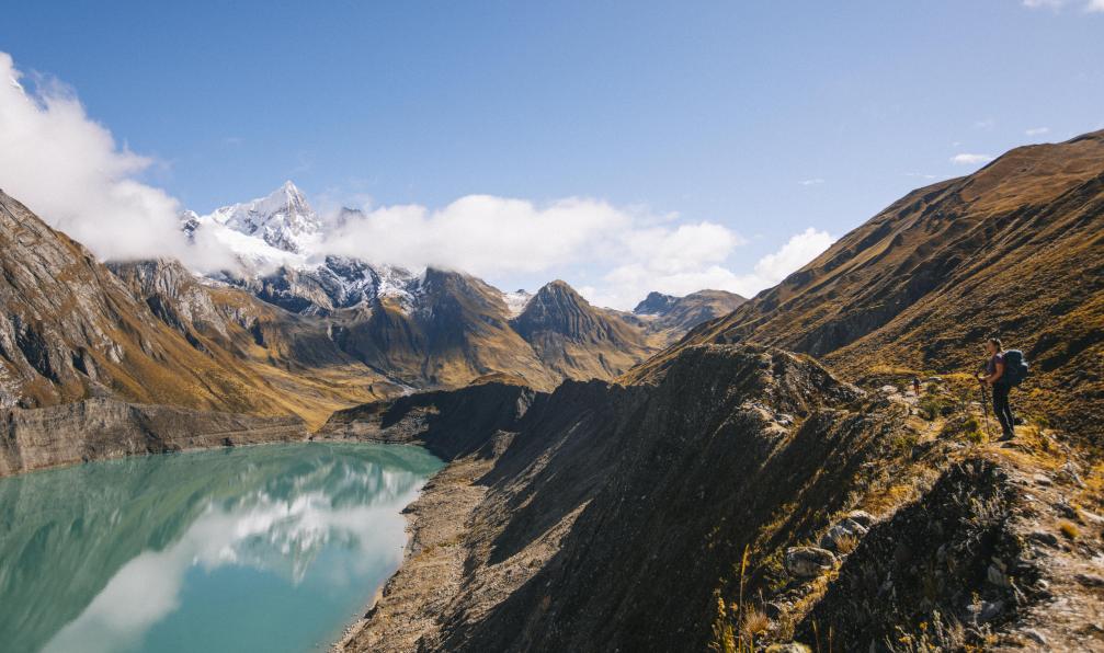 Clara Ferrand -  Laguna gangrajanca tres lagunas huayhuash, Pérou - Cordillères Blanche, Huayhuash et Pisco (5750 m) - 8