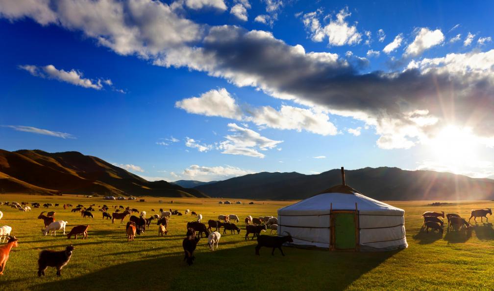 nonimatge - Istock - Yourte entouré d'un troupeaux dans la vallée de l'Orkhon; Mongolie - Le trek nomade - 7