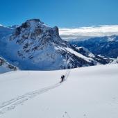 ski freerando dans les écrins