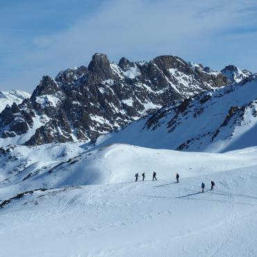 ski de randonnée vallée de la clarée