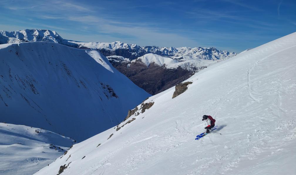 Davoine - Chloé - Ski freeride en hors piste, station des 2 Alpes, France - La Grave et vallons sauvages des Écrins - 2