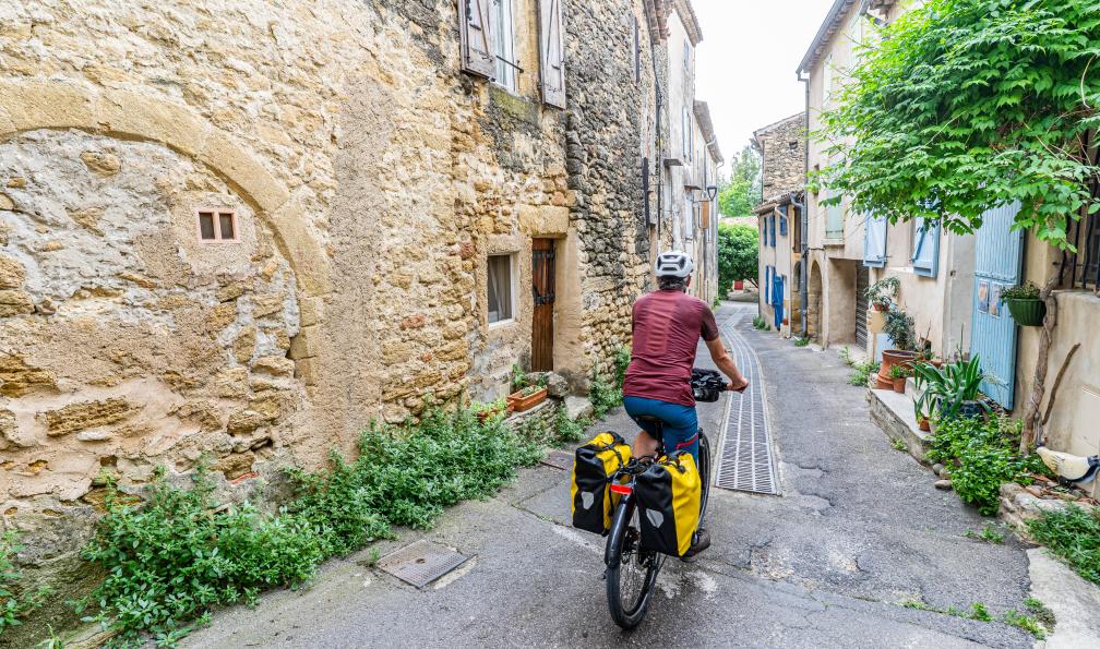 Grez - Nacho - A vélo dans un petit village de du Lubéron, en Provence - Les charmes du Luberon à vélo - 12