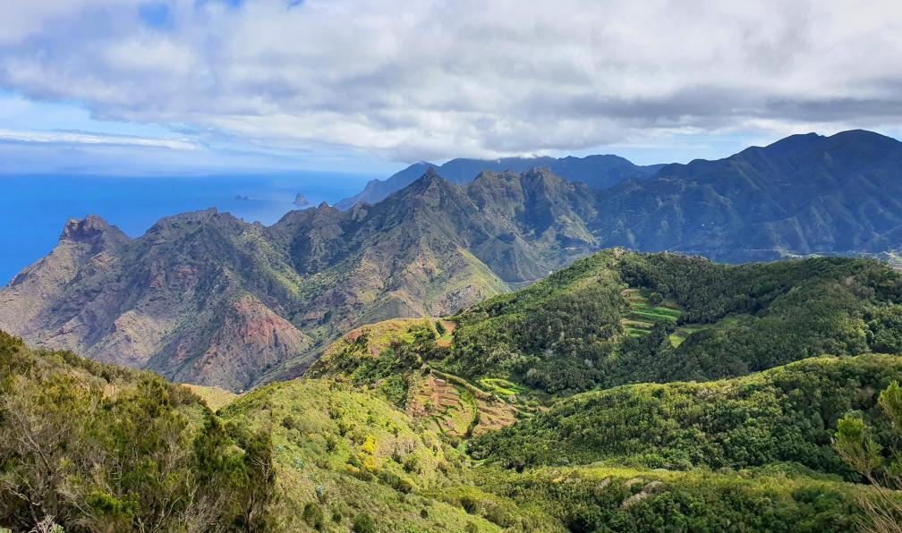 Noël - Célia - Panorama sur le massif de l'Anaga, Tenerife, ESpagne - Tenerife, l'éternel printemps - 8