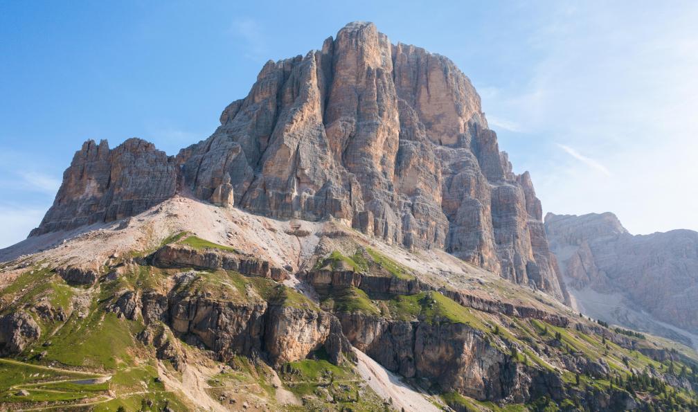 Crétois - Chloé - Photo de drone dans les Dolomites, randonnée après le refuge Dibona - Le meilleur de l'Alta Via delle Dolomiti n°1 - 3
