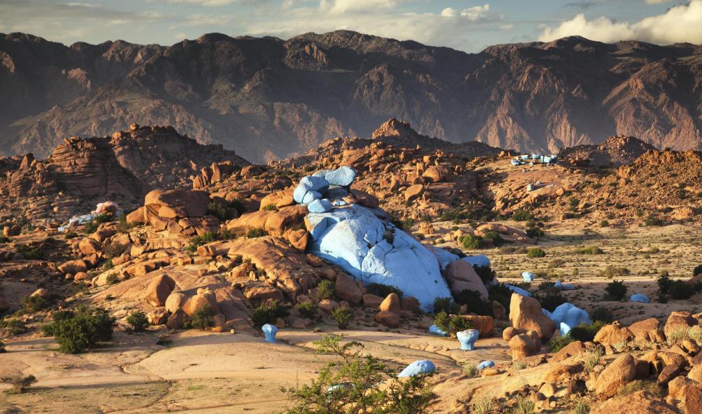 nicolamargaret -  Istock -  Rochers près de Tafraoute, au Maroc - Granites roses de Tafraout - 5