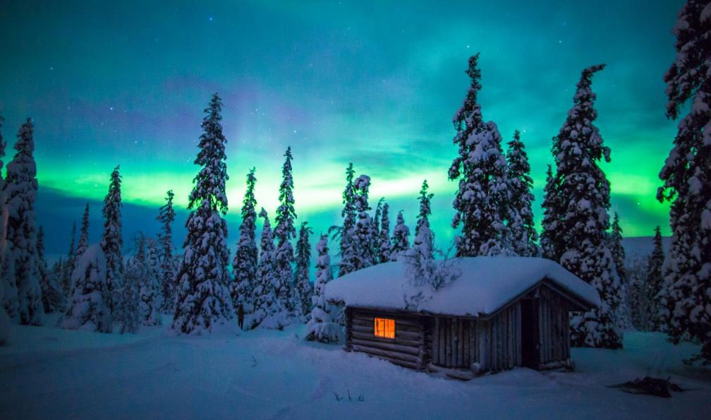 Harrivina -  Cabane en Finlande - Raquettes en hors piste à Hossa - 1