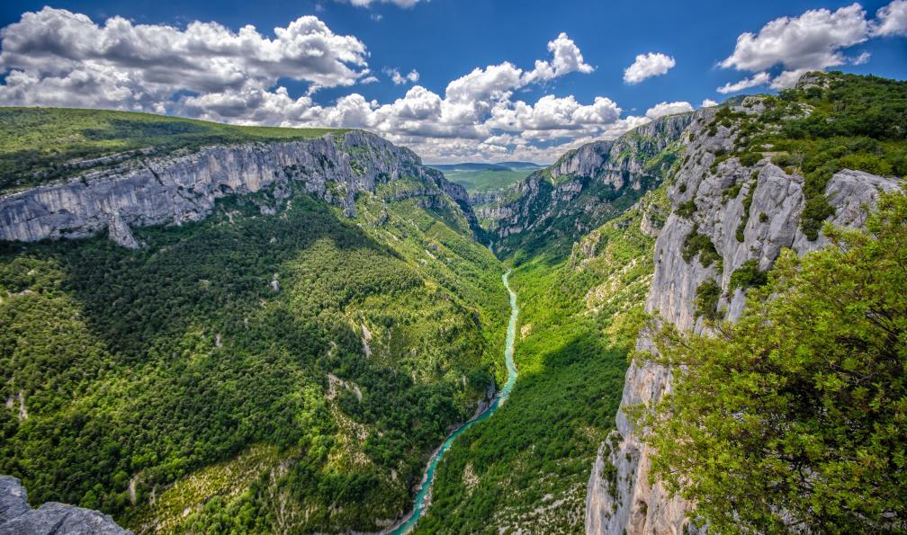 Luisapuccini - Adobe stock - Vue plongeante sur les gorges du Verdon, France - Itinérance dans les gorges du Verdon - 1