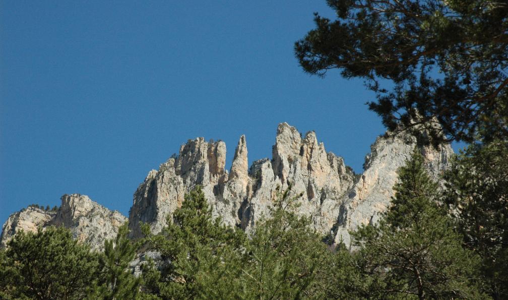 Aiguilles du cirque d'Archiane, Diois, Alpes. - Multiactivités entre Vercors et Provence - 5