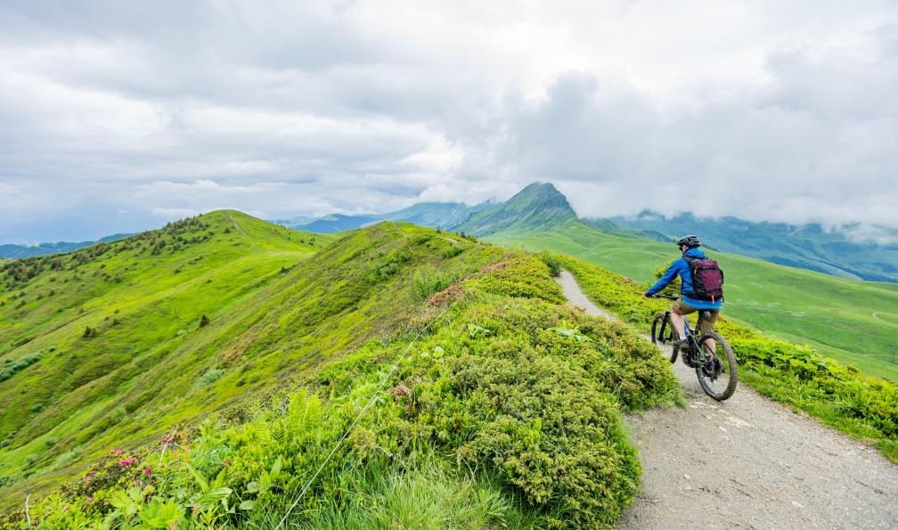 Mont Lac Vert Coupe Quebec Velo De Montagne Entre Beaufortain Et