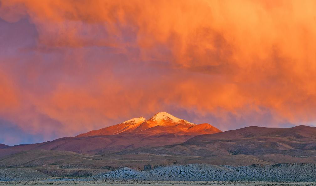 Robybenzi - Adobe stock - Coucher de soleil sur le volcan Uturuncu, Bolivie - Les volcans du Sud-Lípez (16 j) - 8