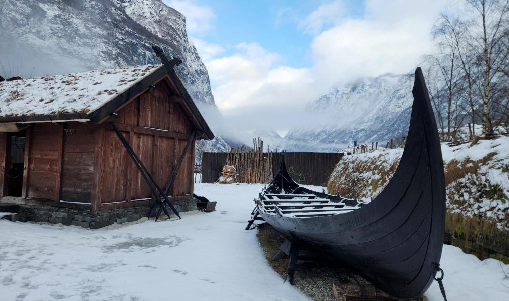 Goujaud - Sebastien - Musée Viking de Gudvangen sous la neige en Norvège. - Découverte hivernale des fjords norvégiens - 4