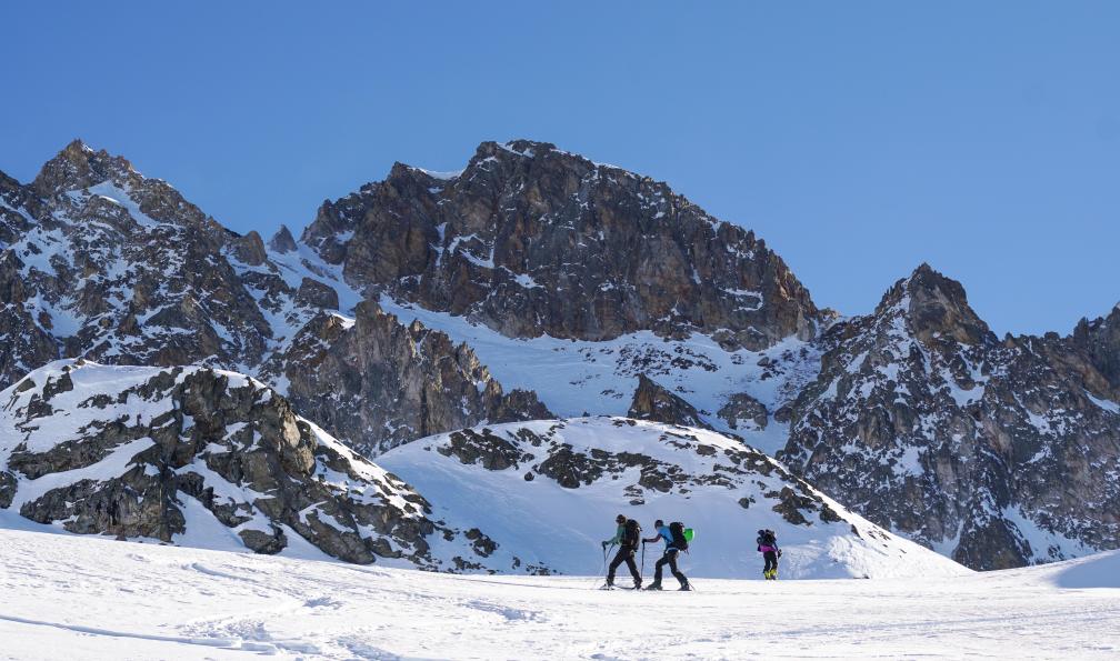 Les sommets du Thabor à ski de randonnée