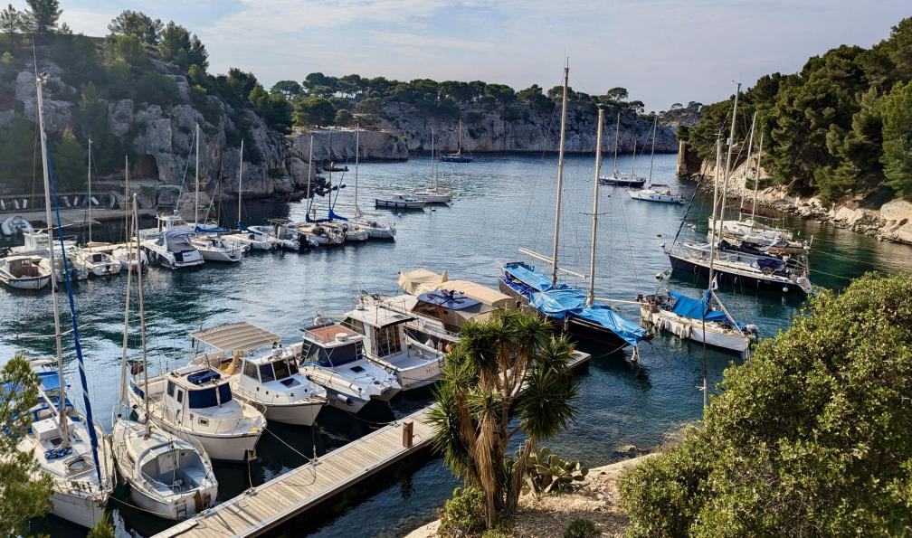 Lanau - Blandine - Port Miou dans les Calanques, France - Découverte des Calanques de Marseille et Cassis - 11
