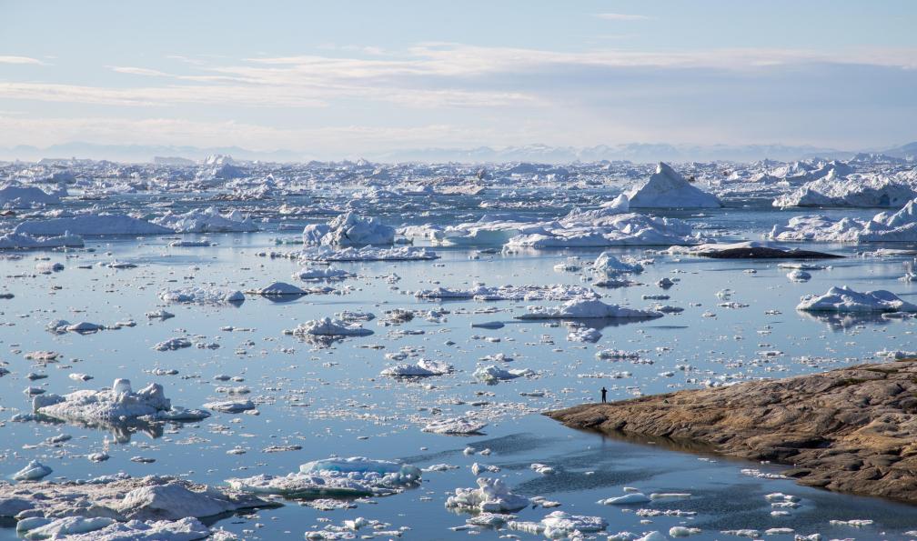 Voyage en kayak - Groenland : Glaciers et icebergs de la Baie de Disko