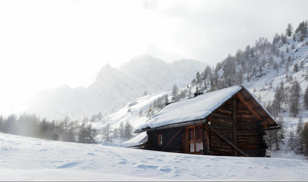 Pellequier - Lucie - Vallon de Buffère, Clarée, Alpes, France - Clarée : hameaux et alpages enneigés - 9