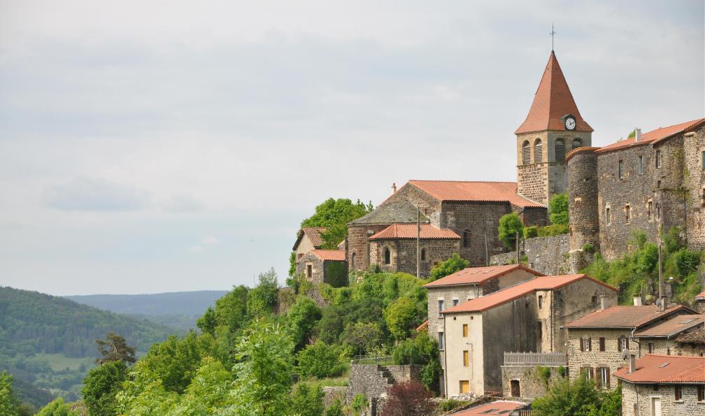 Saint-Privat-d'Allier, chemin de Saint-Jacques-de-Compostelle, Haute-Loire, Massif central. - Compostelle en famille - 6
