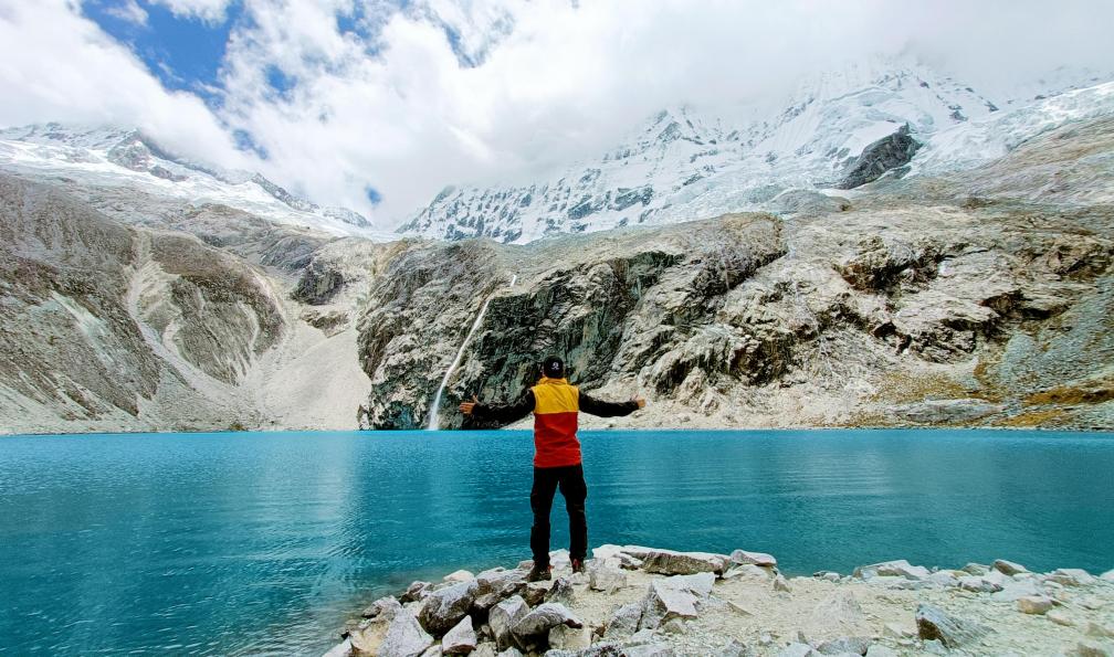 Busillet - Lydie - La laguna 69, Cordillère Blanche, Pérou - Tour de l'Ausangate et cordillère Blanche - 12