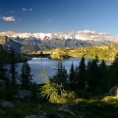 val d'aoste - lacs du mont avic