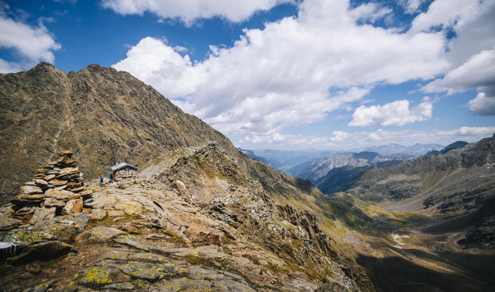 Ferrand - Clara - Le col de Simmigjochl zolhutte, Autriche - Tour du Stubai - 3