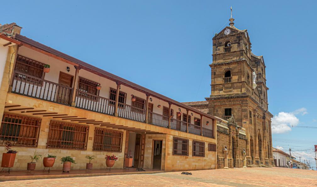 Collignon - Yoan -  Église de Zapatoca, Colombie - Treks du Chicamocha et de la Ciudad Perdida - 9