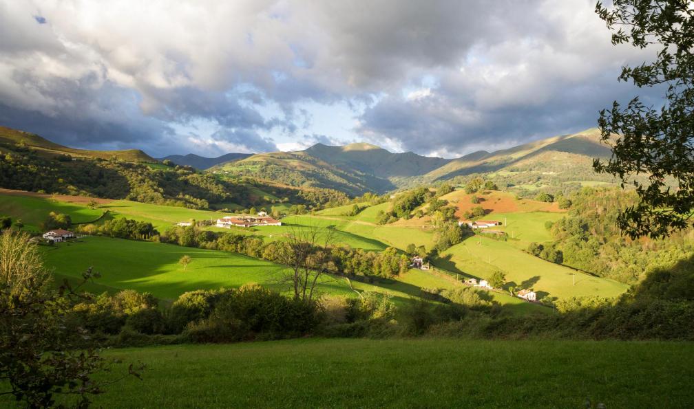 burroblando -  istock -  Paysage près de Saint Jean pied de port, Espagne - Le Pays Basque secret - 3