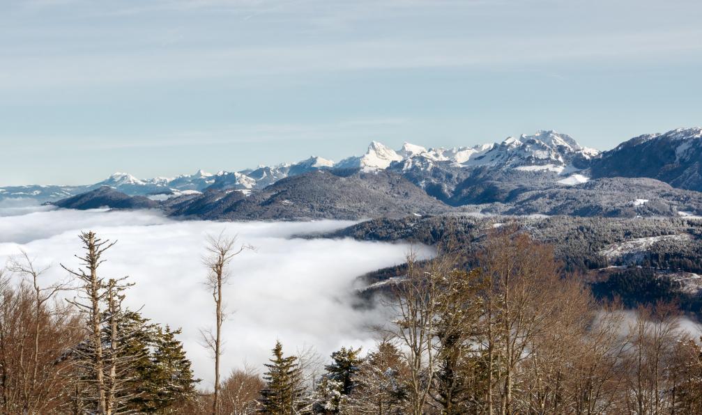 Voyage en raquette - Le val d\'Abondance en raquettes
