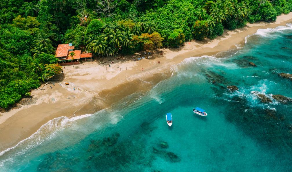 Duarte - Adobe stock - Vue aérienne d'une plage tropicale de l'île d'Isla del Caño, Coasta Rica - Multi-activités du Pacifique aux Caraïbes - 9