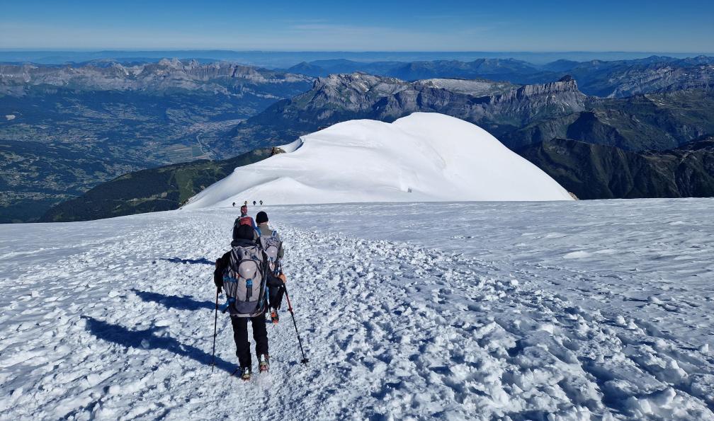 Cécile Deschamps -  Ascension du Mont-Blanc, France - Objectif Mont-Blanc (4809 m) - 7