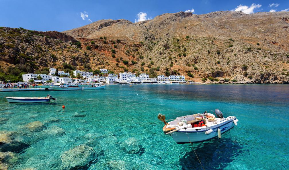 Vladimirs_Gorelovs -  Istock -  Village de Loutro, Crète, Grèce.  - Crète de L'ouest, la vénitienne - 3