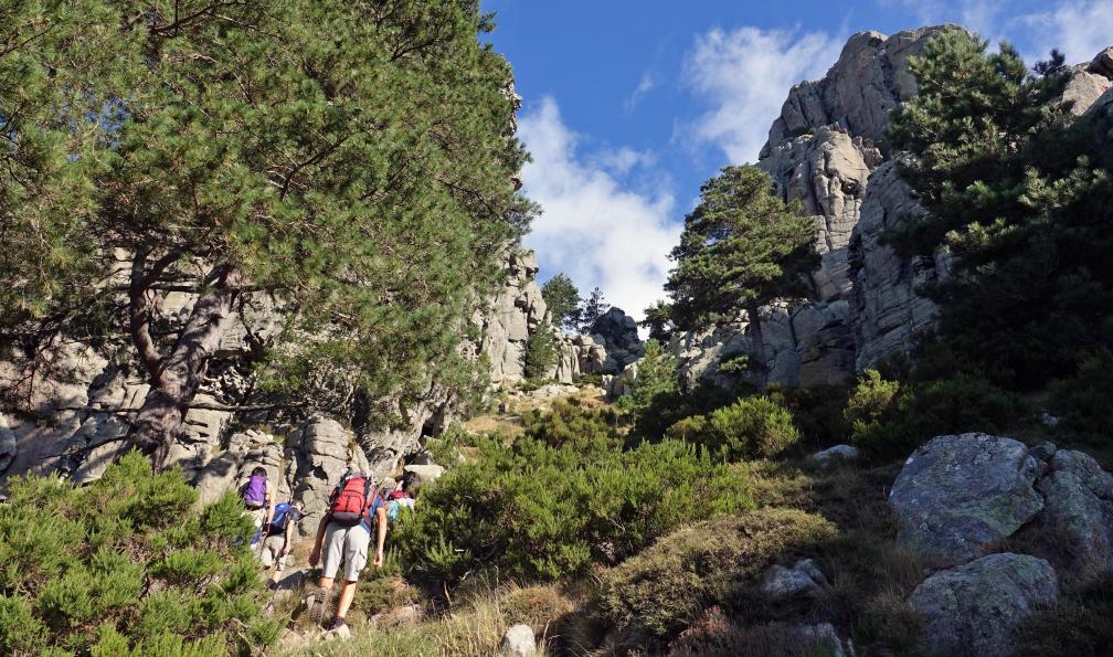 Patricia  - Adobe Stock - Randonneurs sur le GR20 de Corse. - Le GR20 en liberté, à la carte - 1