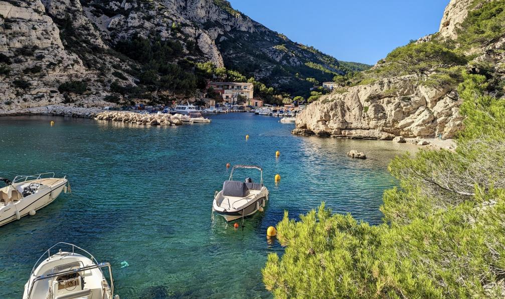 Lanau - Blandine - Calanques de Port Morgiou depuis le sentier du littoral, France - Week-end dans les Calanques - 8