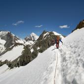 randonnée glaciaire de mauvoisin à zermatt
